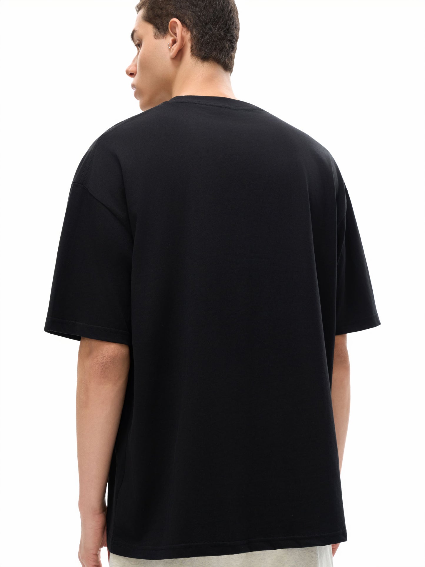 Sasuke Themed Loose Drop Shoulder T-Shirt image 6