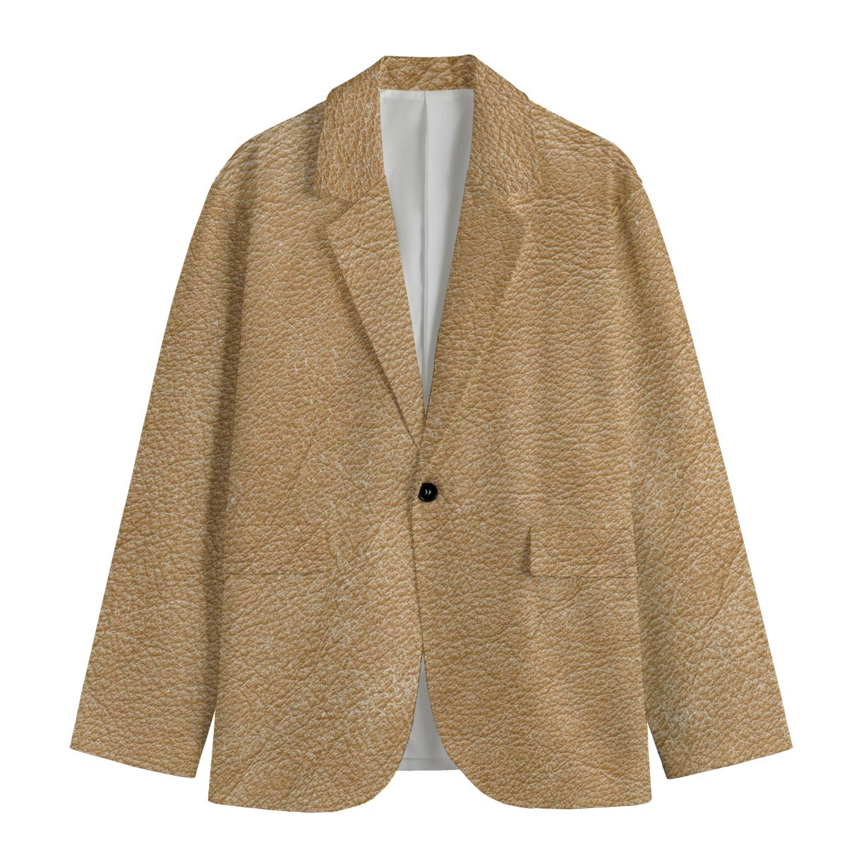 Textured Tan Blazer image 0