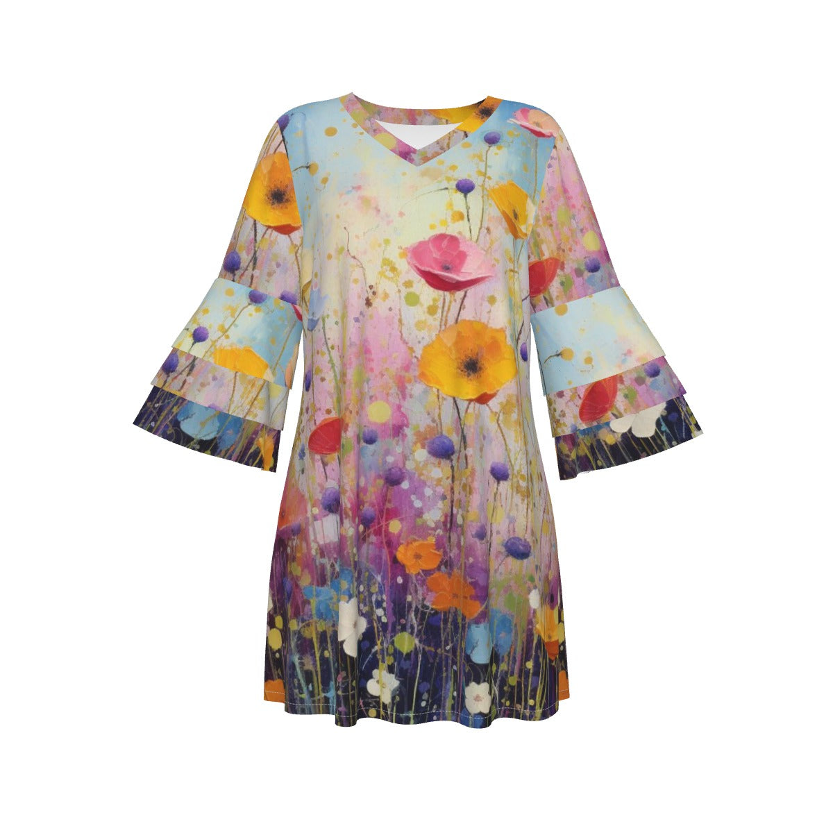 Poppy Field Kimono image 3
