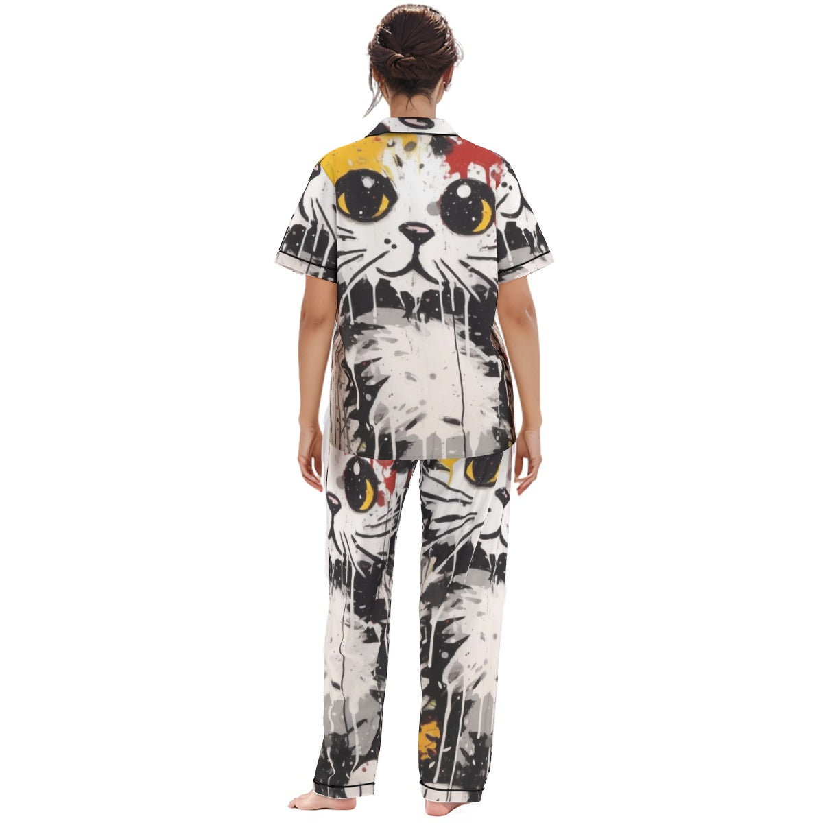 Feline Frenzy Pajamas Set image 4