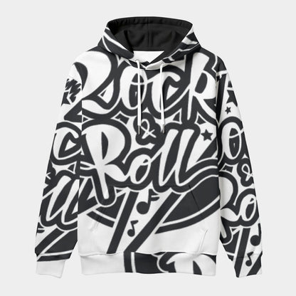 Rock & Roll Graffiti Hoodie image 1