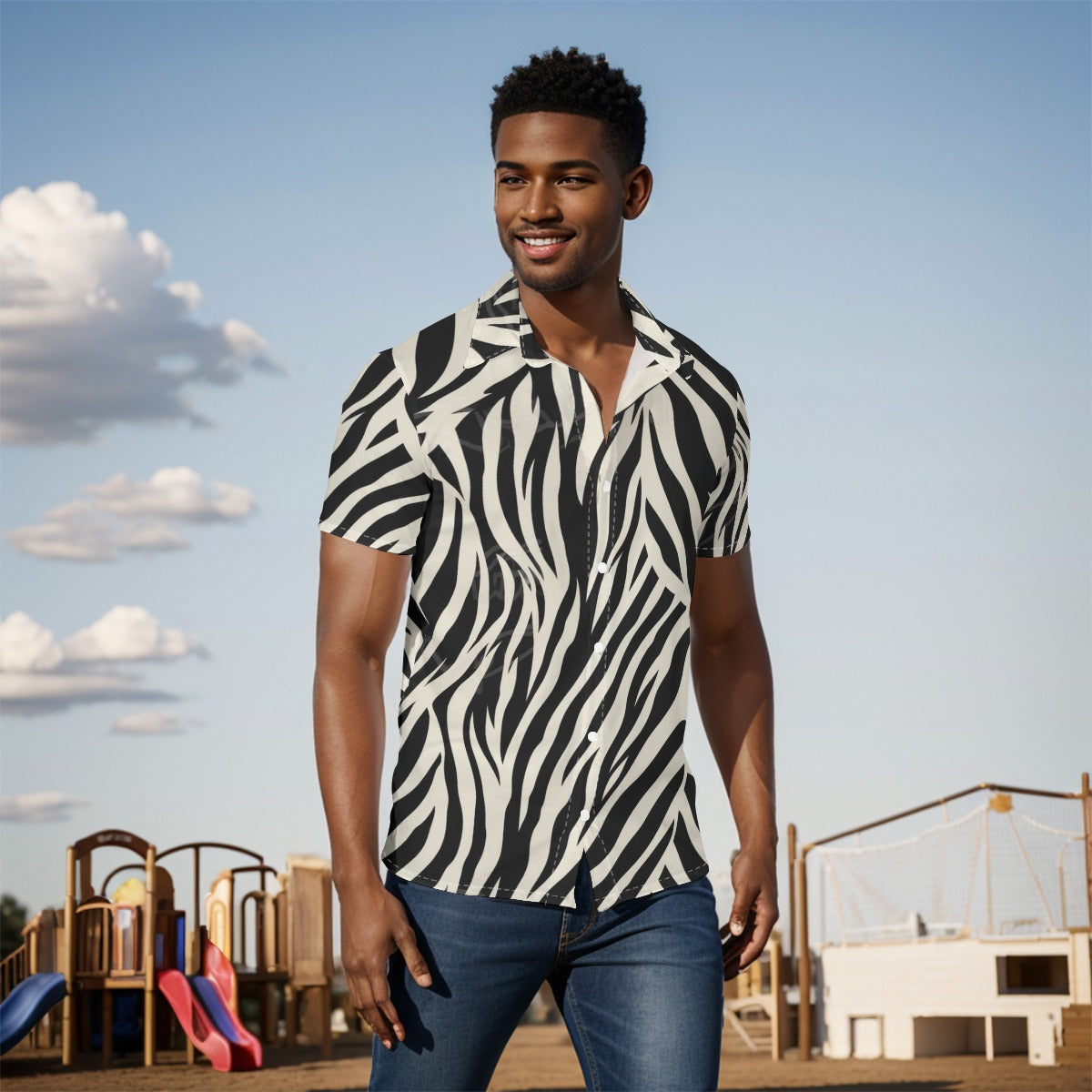 Onyx & Ivory Stripe Shirt image 3