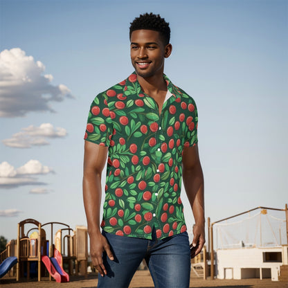 Hawaiin Shirt with Cherry print image 3