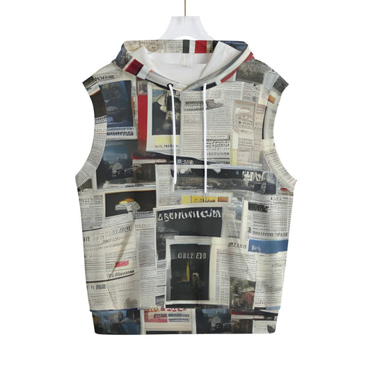 Headline Hoodie Vest image 0