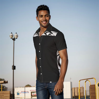 Urban Geo-Print Shirt image 2