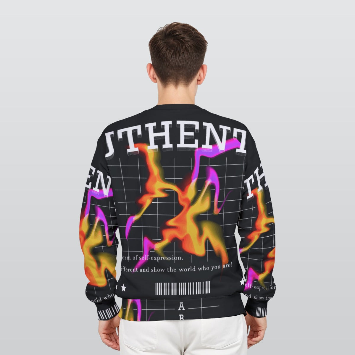 All-Over Print Men's Heavy Fleece Sweatshirt image 0