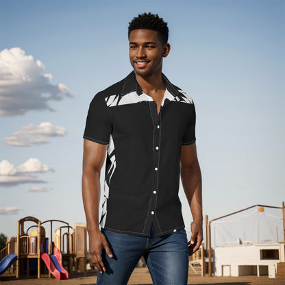 Urban Geo-Print Shirt image 3