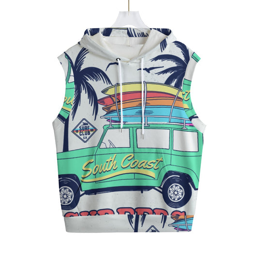 Coastal Cruiser Sleeveless Hoodie image 0