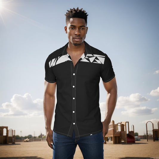 Urban Geo-Print Shirt image 0