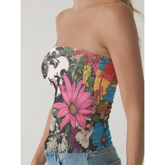 Summer Meadow Tube Top image 0