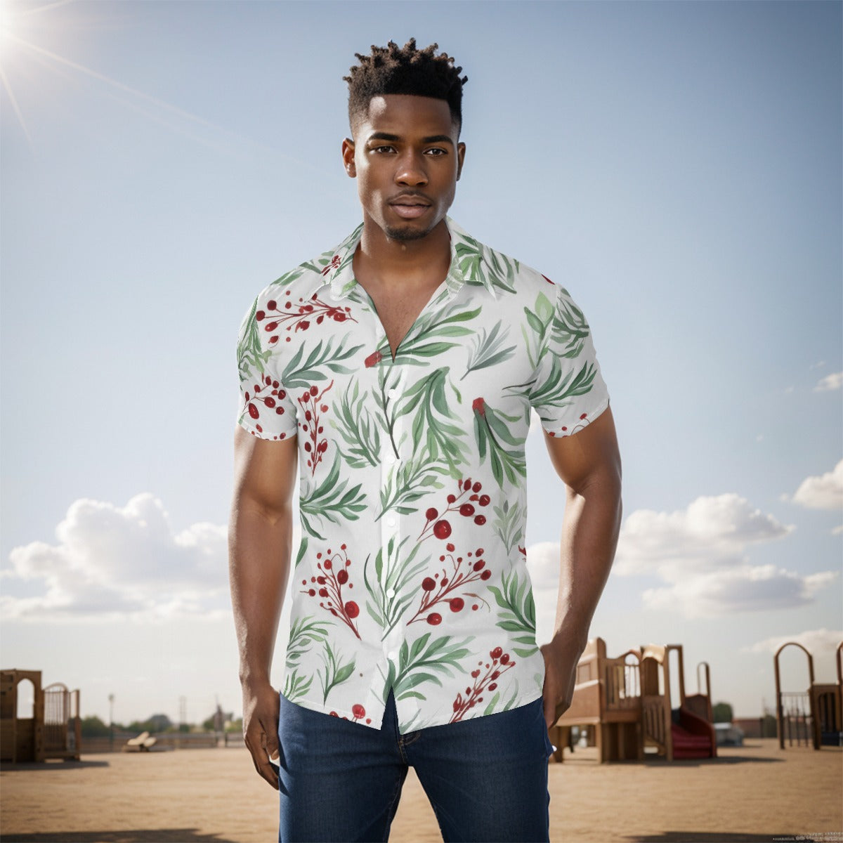 Berry & Palm Casual Shirt image 2