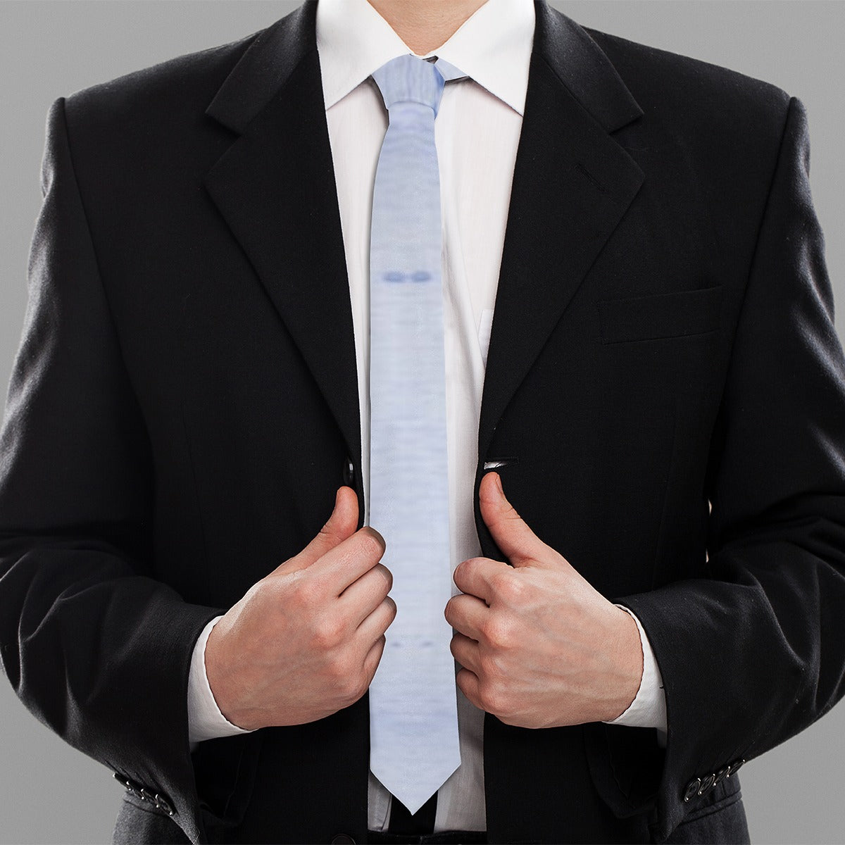 Silver Grey Tie image 1