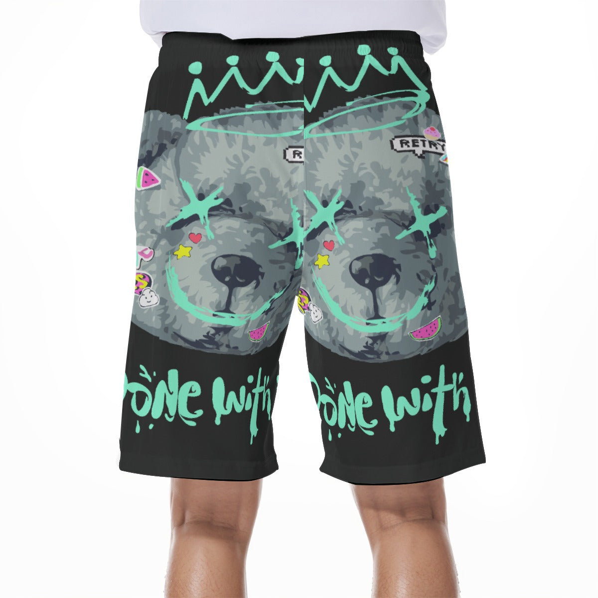 Done With it Bear Shorts image 3