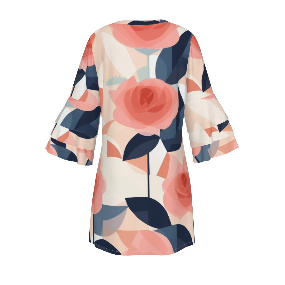 Rosewater Ruffle Dress image 1