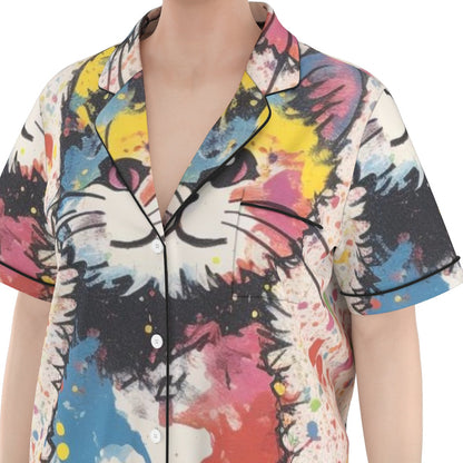 Chromatic Cat Pajamas Set image 5