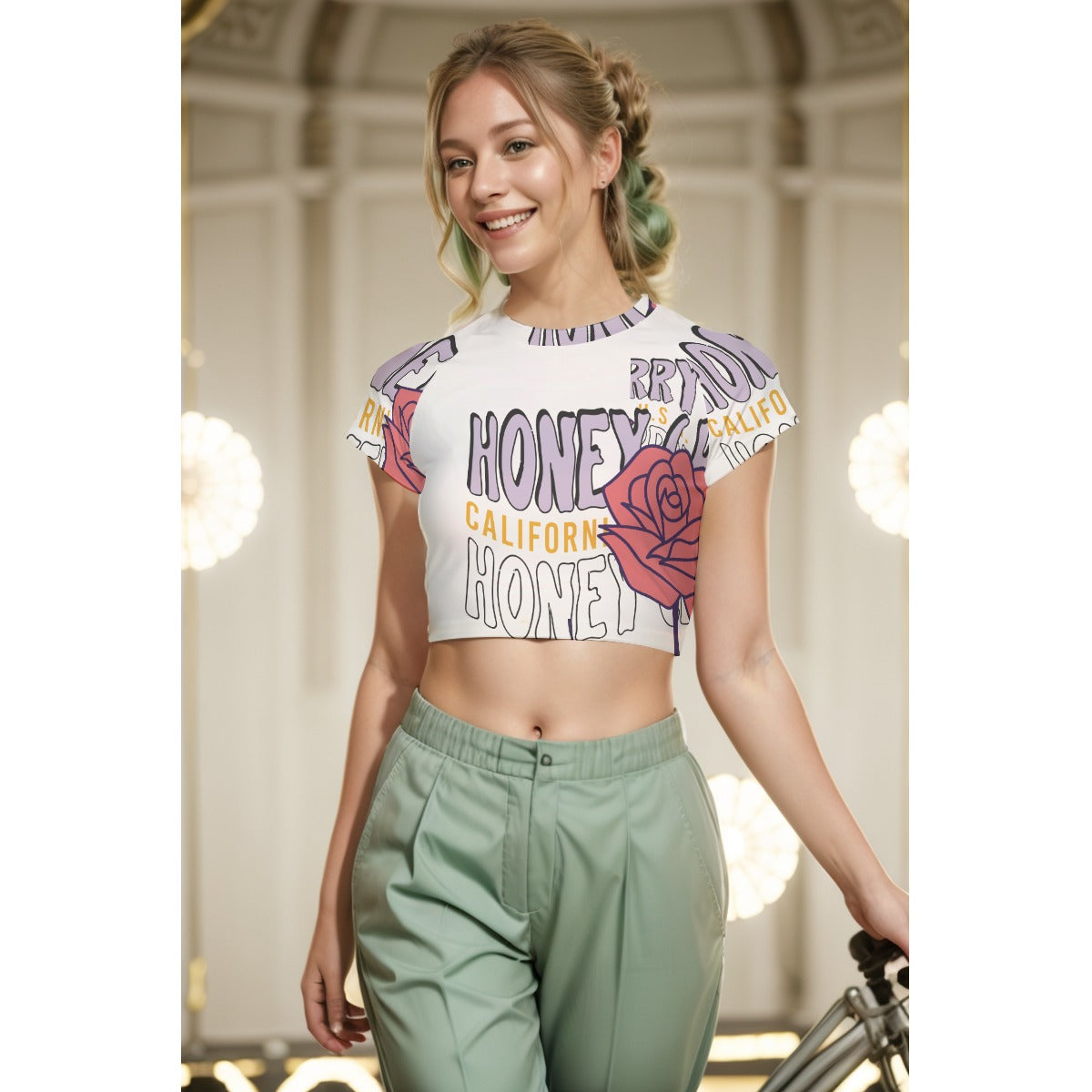 Honey California Crop Top image 0