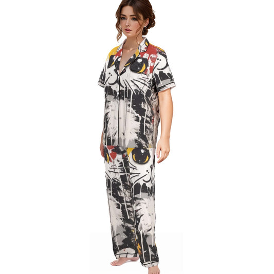 Feline Frenzy Pajamas Set image 0