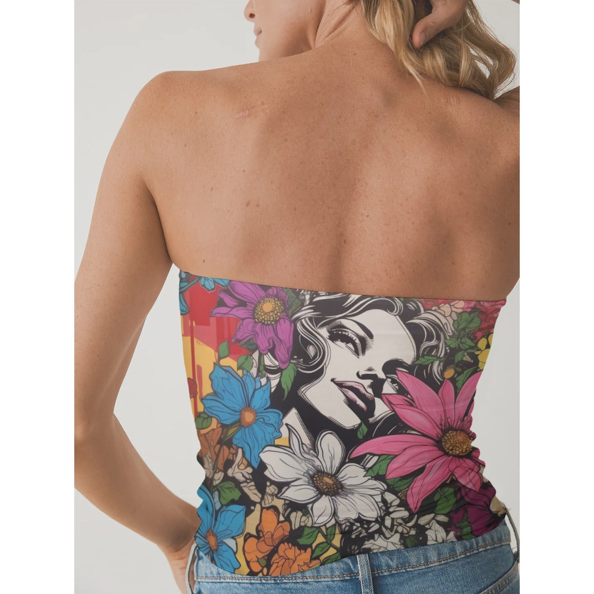 Summer Meadow Tube Top image 1
